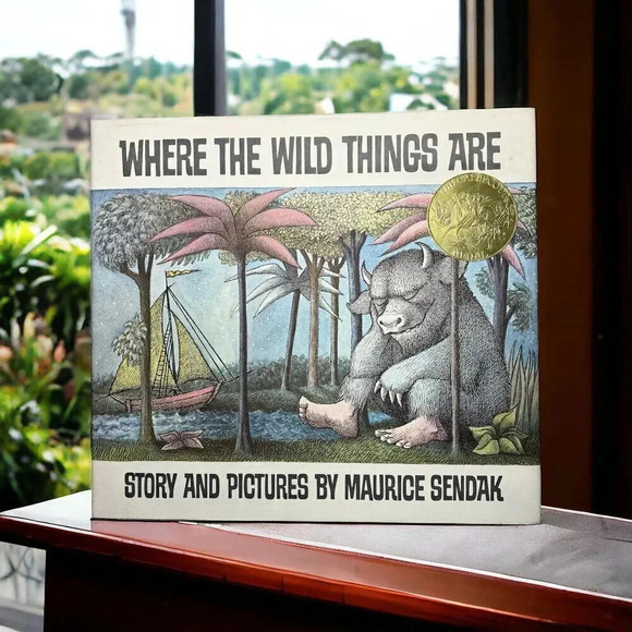 WHERE THE WILD THINGS ARE by Maurice Sendak 1974 HC 2nd EDITION - Picture 14 of 14